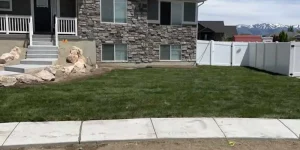 Sod install in Clearfield, Utah