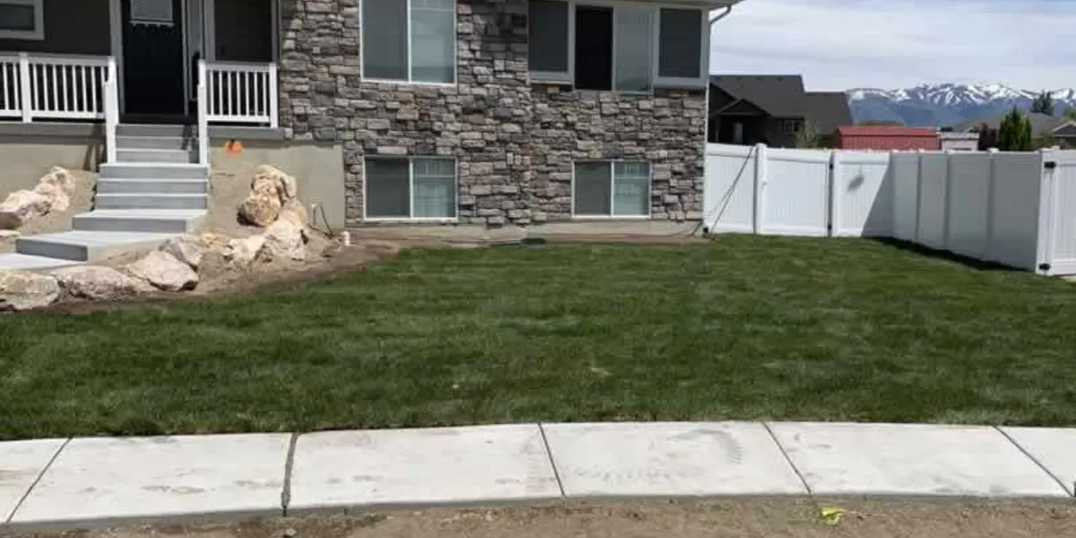 Sod install in Clearfield, Utah